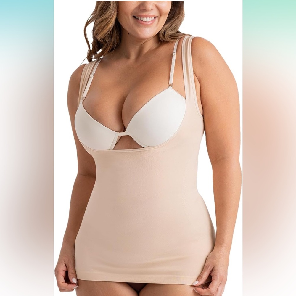 Shapermint Open bust Cami in Nude
